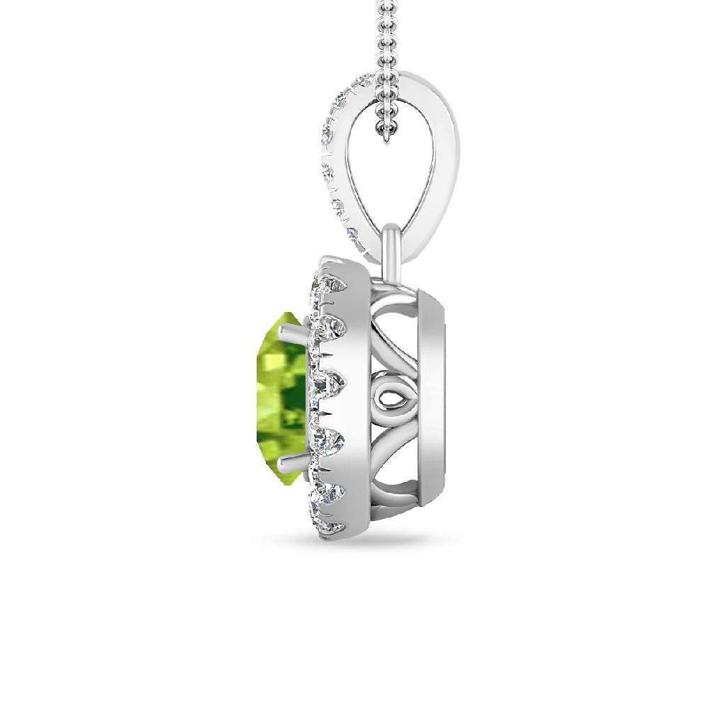 White Gold - Peridot