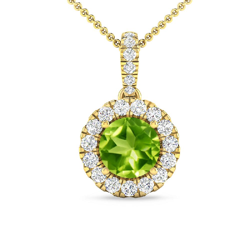 Yellow Gold - Peridot