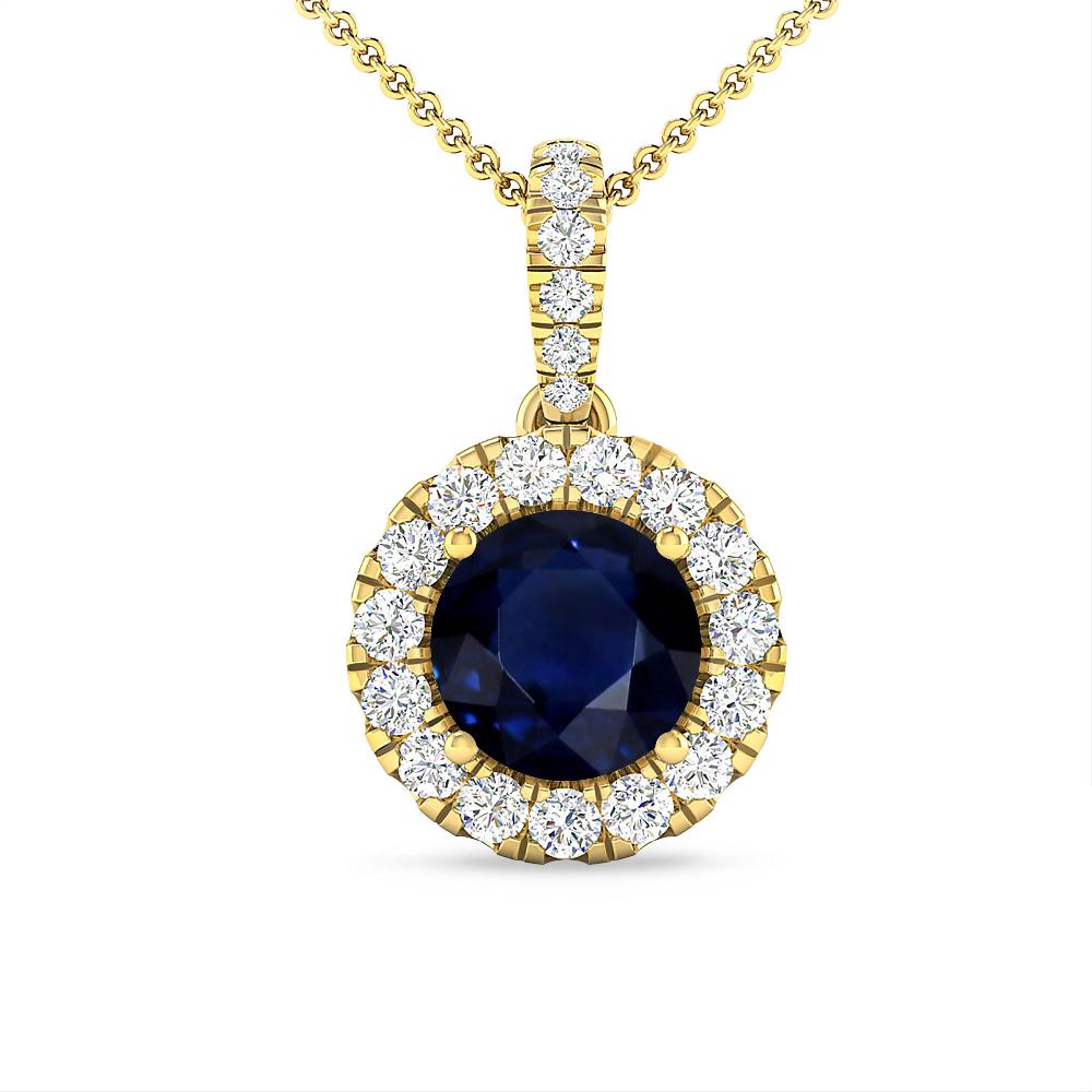 Yellow Gold - Sapphire