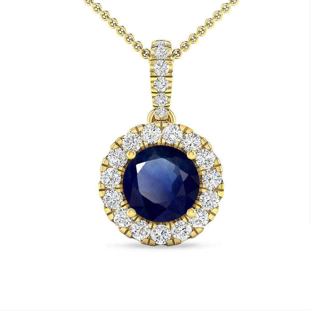 Yellow Gold - Sapphire