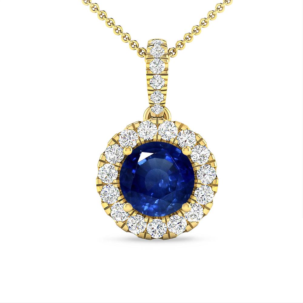 Yellow Gold - Sapphire