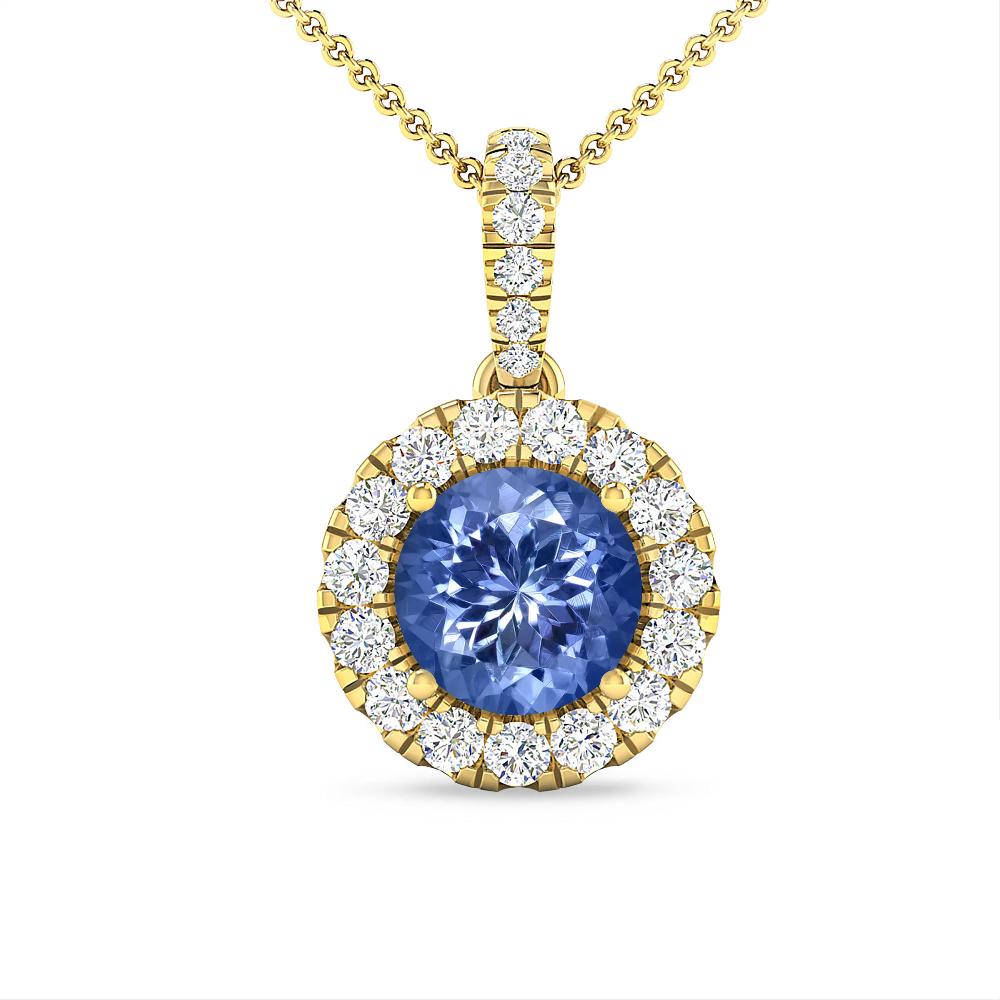 Yellow Gold - Tanzanite