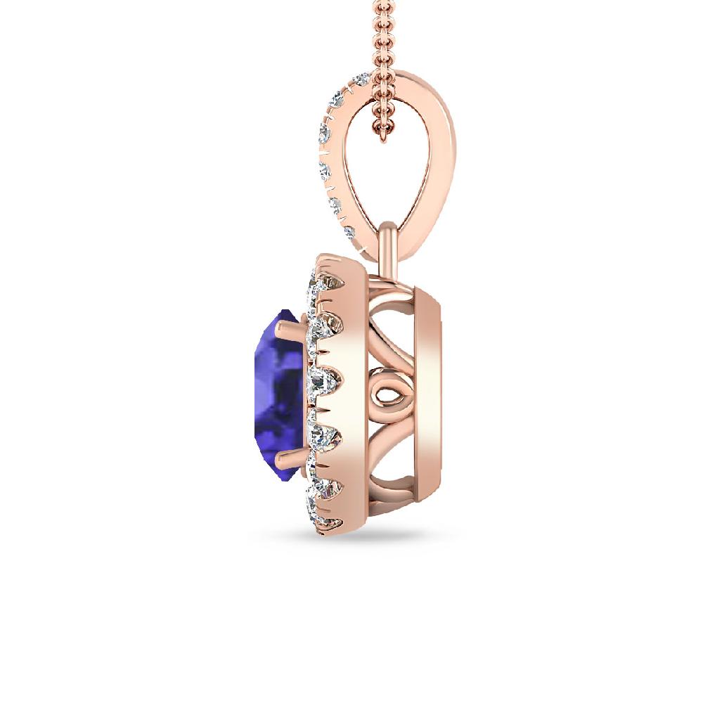 Rose Gold - Tanzanite