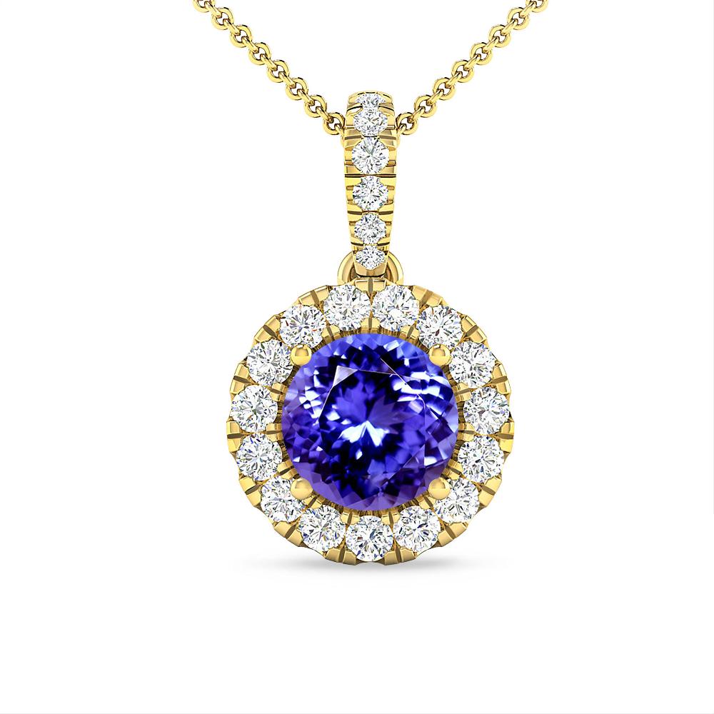 Yellow Gold - Tanzanite