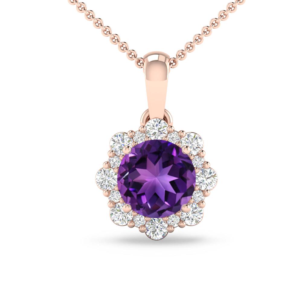 Rose Gold - Amethyst