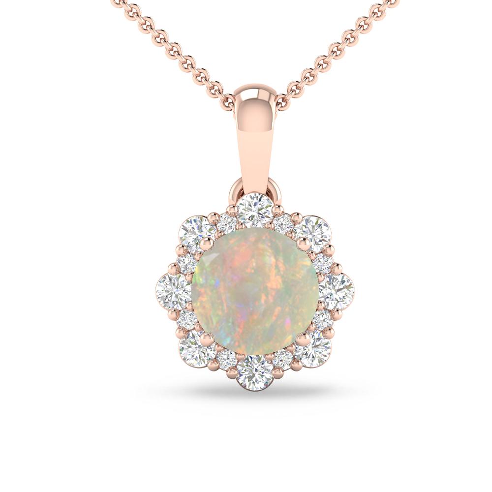 Rose Gold - Opal