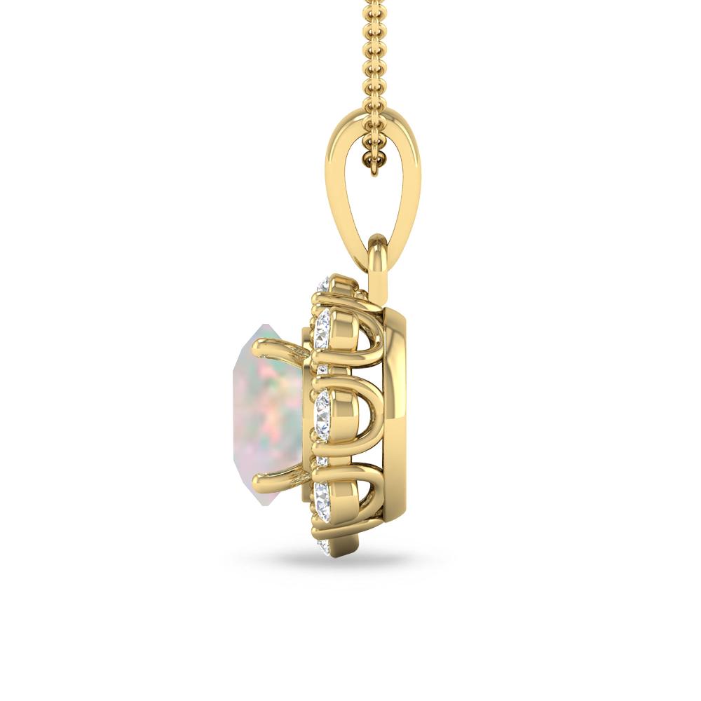 Yellow Gold - Opal