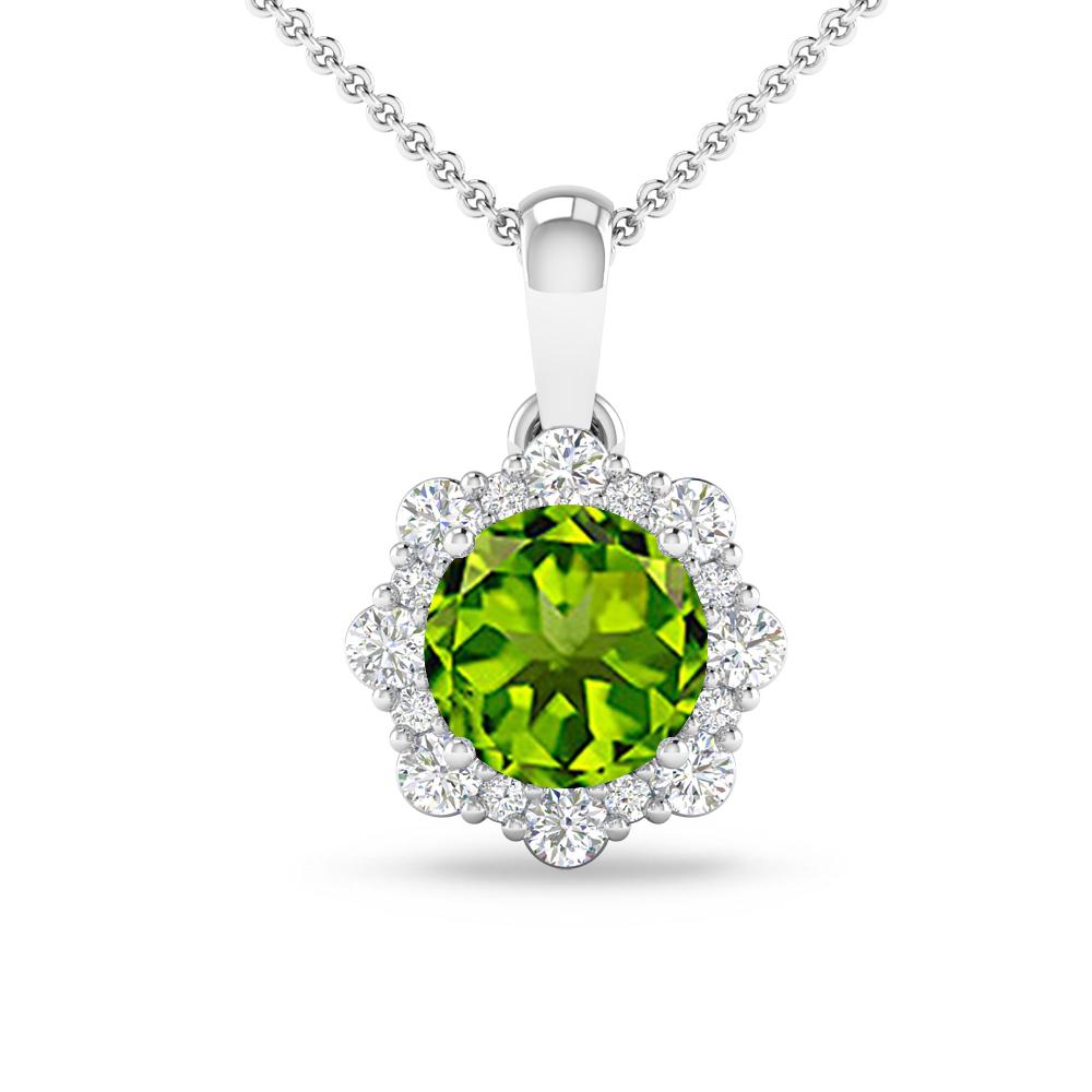 White Gold - Peridot