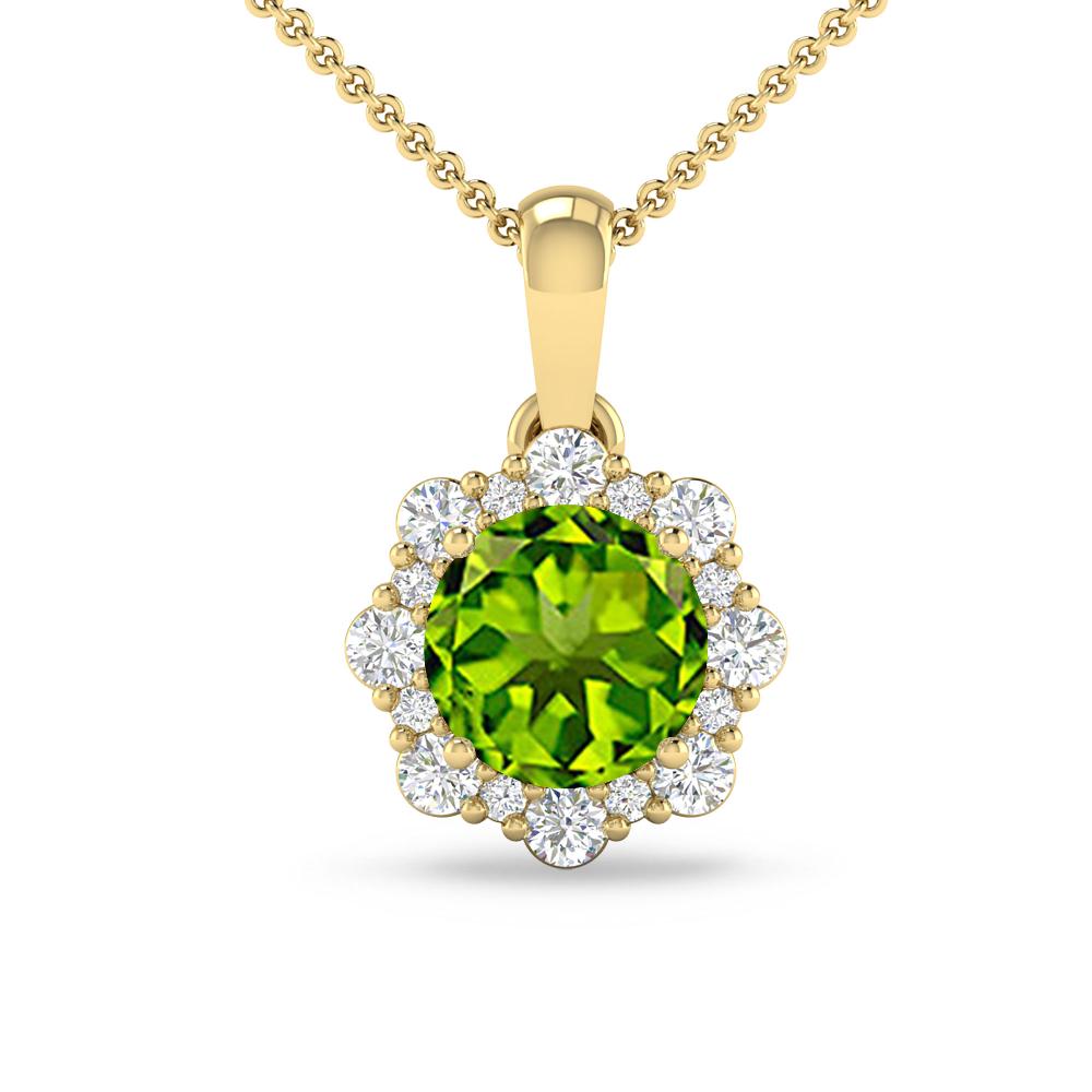 Yellow Gold - Peridot