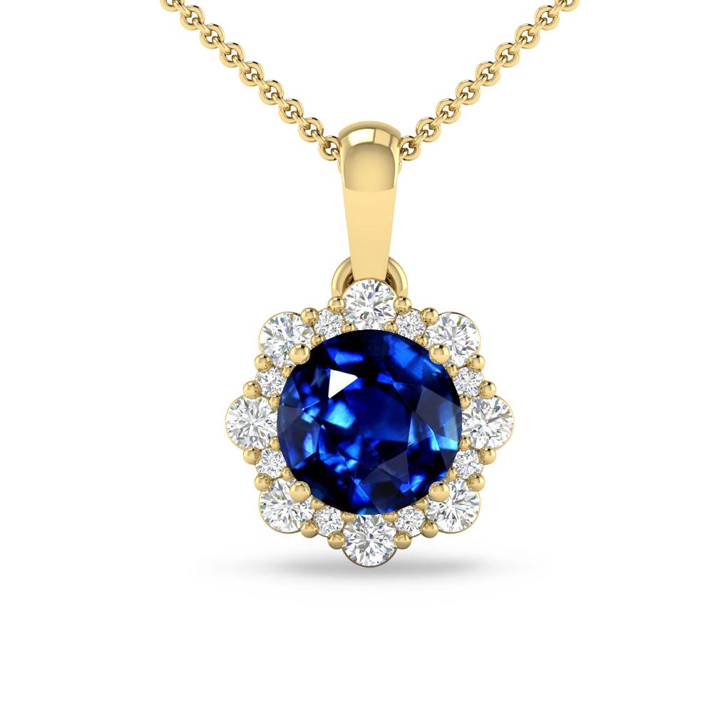 Yellow Gold - Sapphire