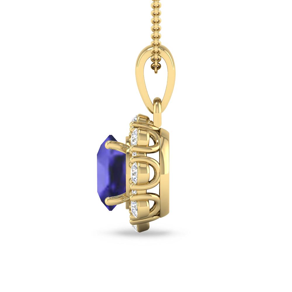 Yellow Gold - Tanzanite