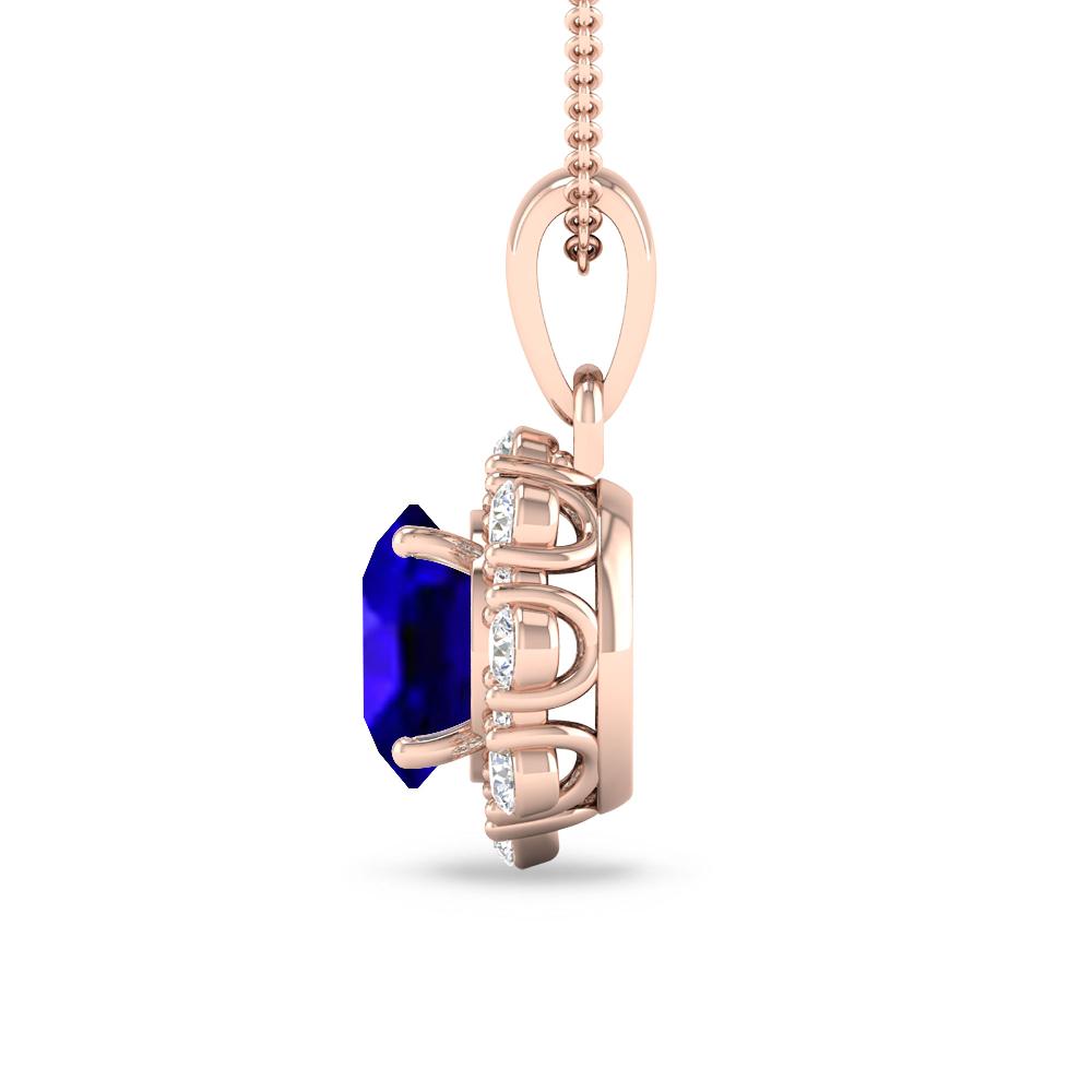 Rose Gold - Tanzanite