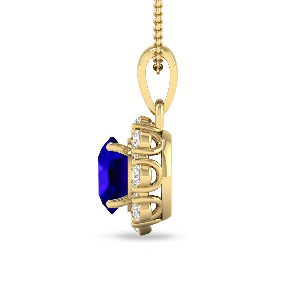 Yellow Gold - Tanzanite