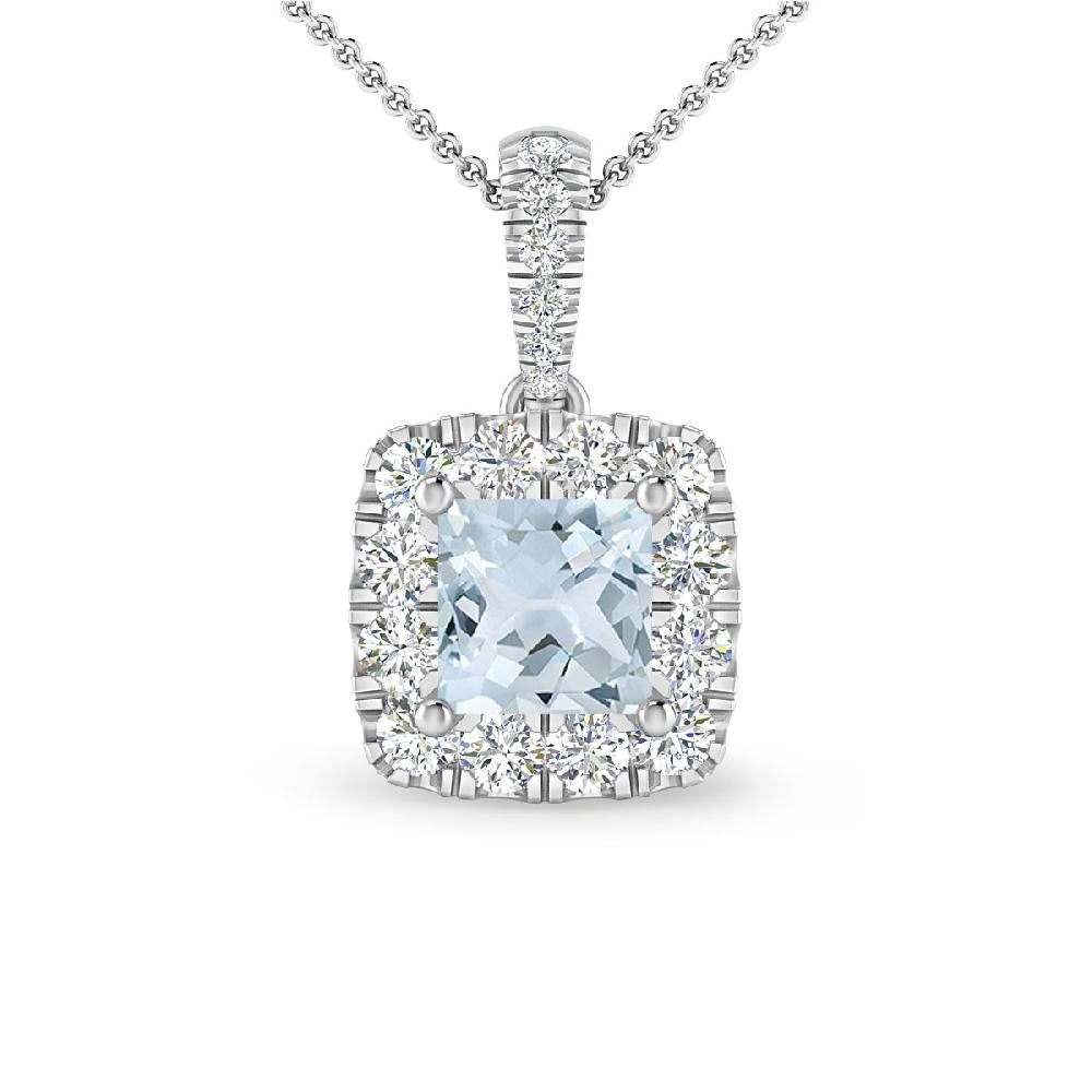 White Gold - Aquamarine