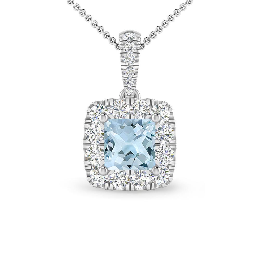 White Gold - Aquamarine