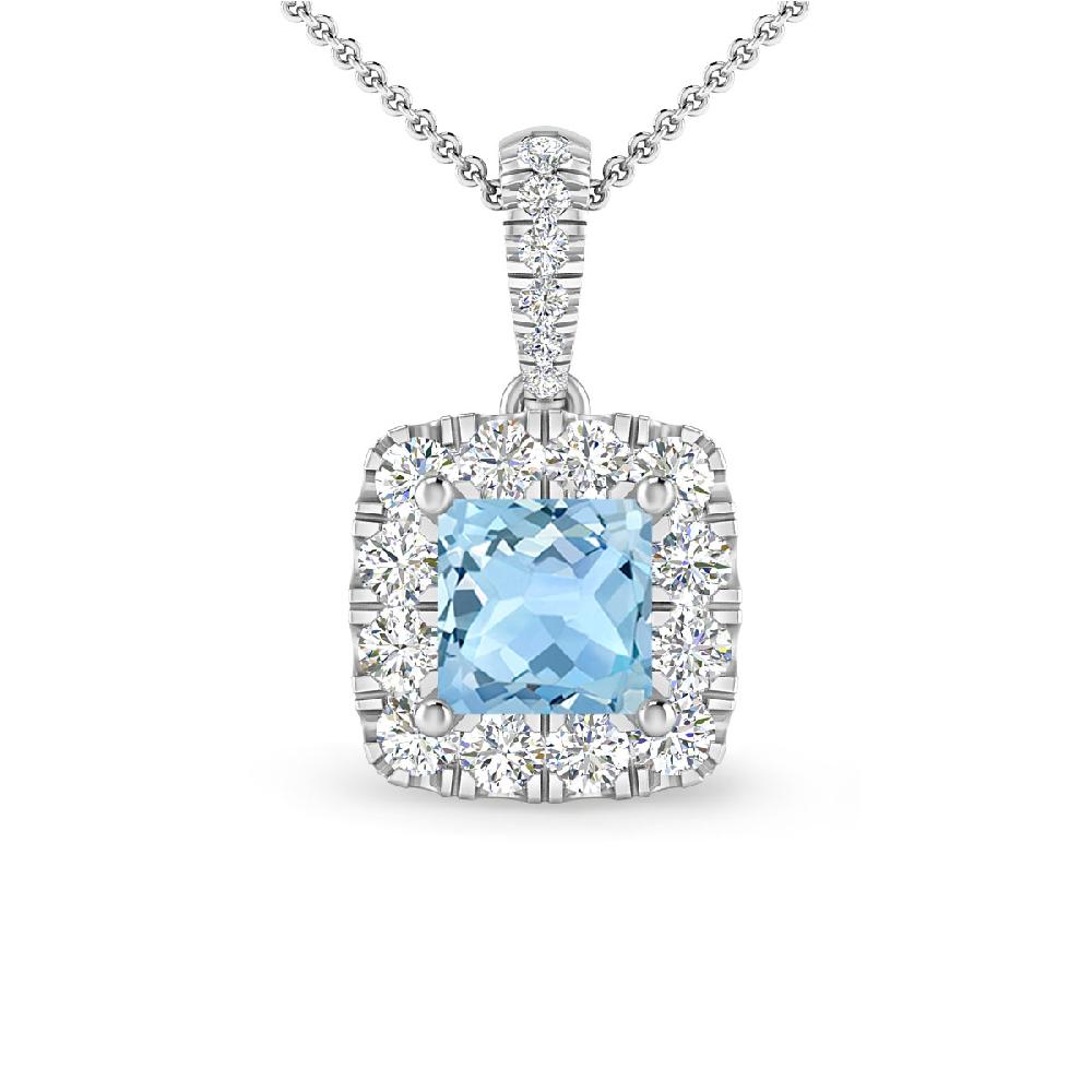 White Gold - Aquamarine