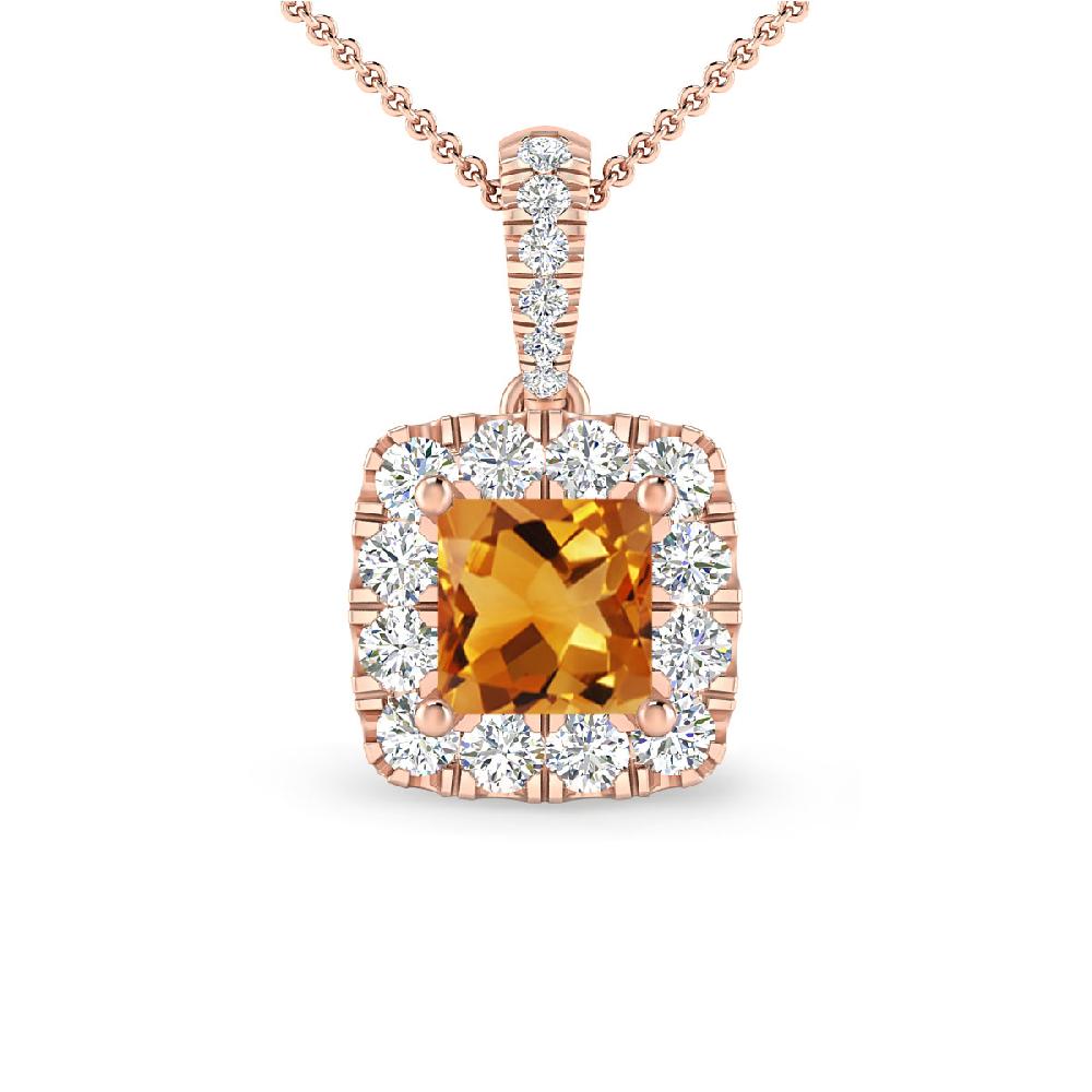 Rose Gold - Citrine