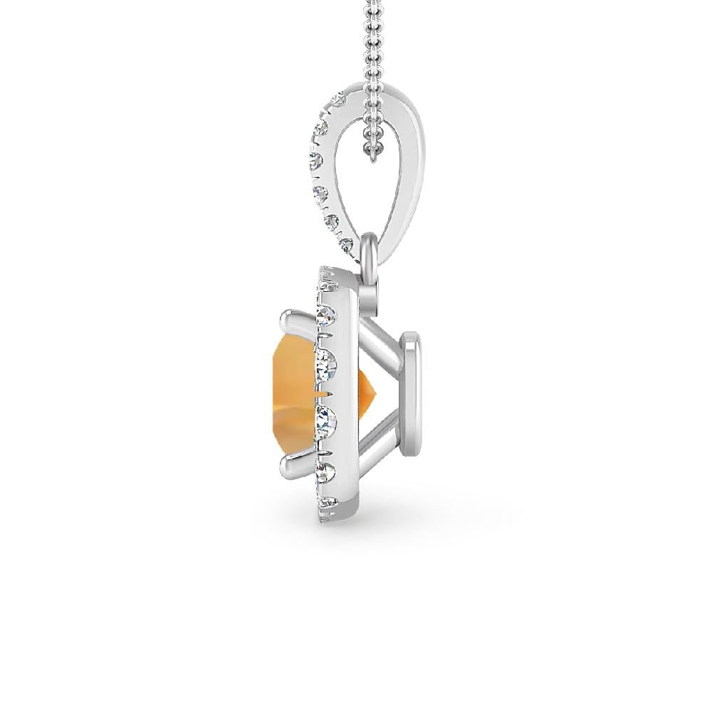 White Gold - Citrine