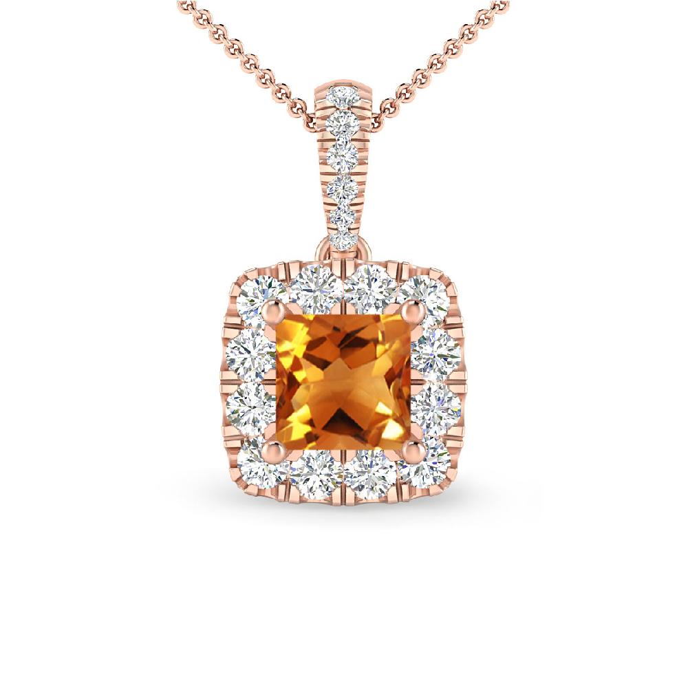 Rose Gold - Citrine