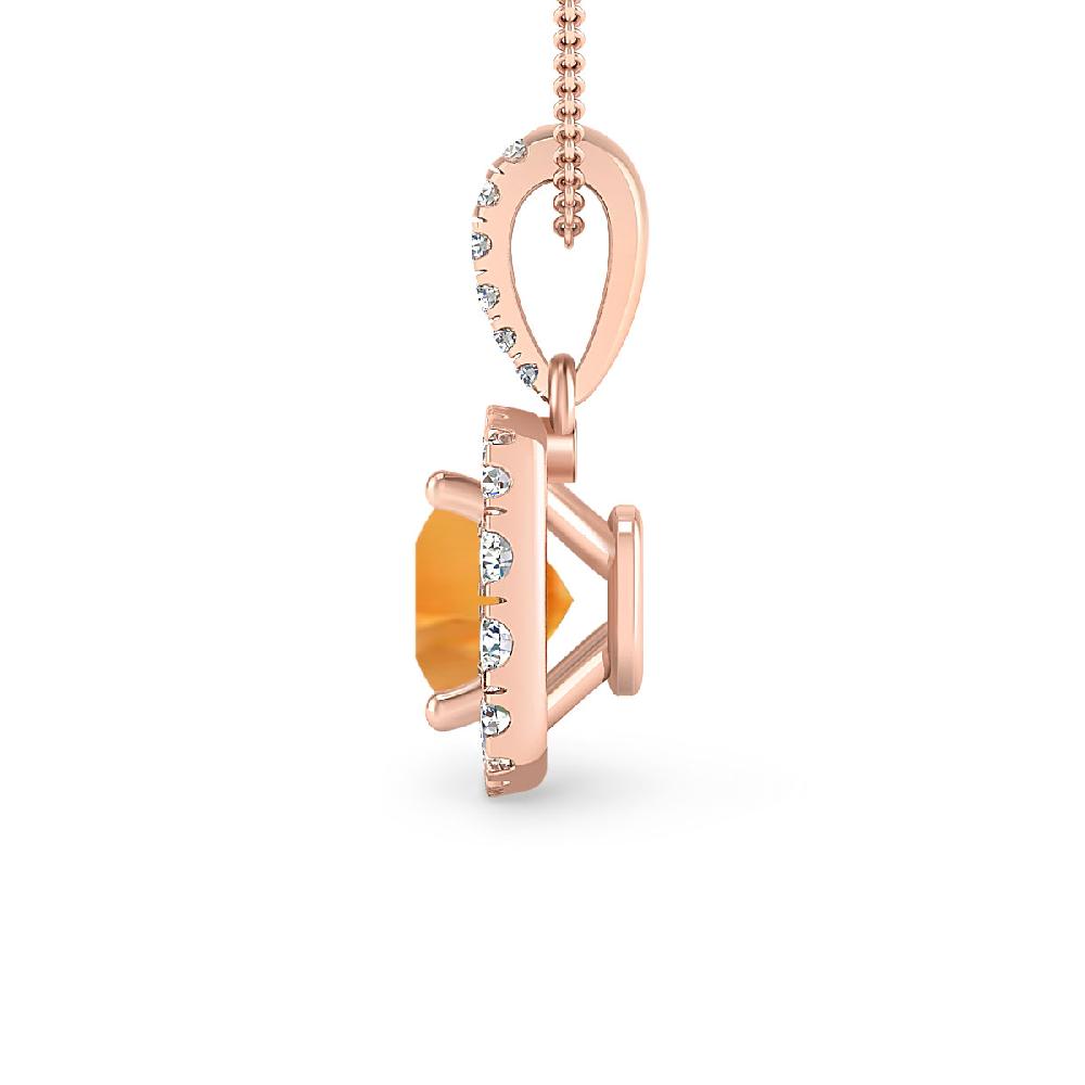 Rose Gold - Citrine