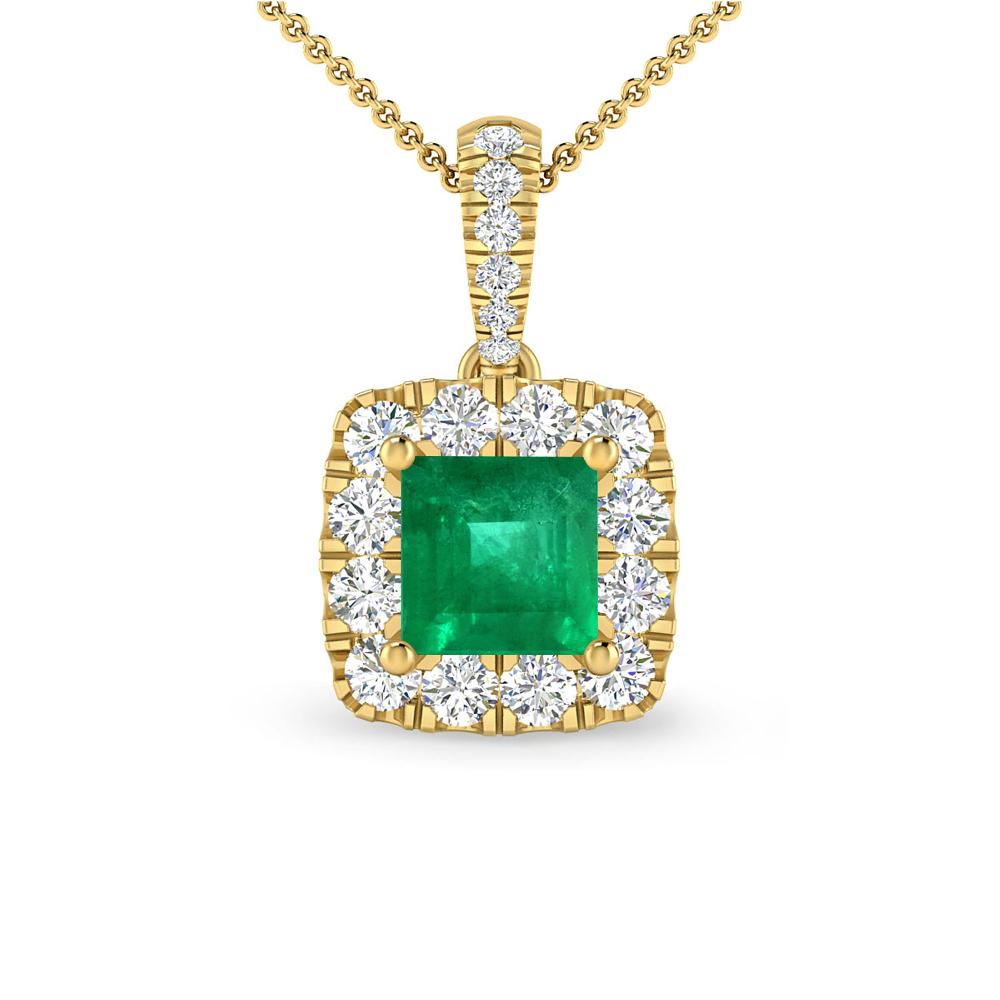 Yellow Gold - Emerald