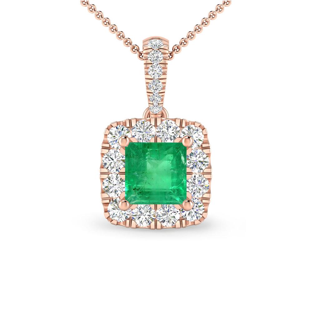 Rose Gold - Emerald