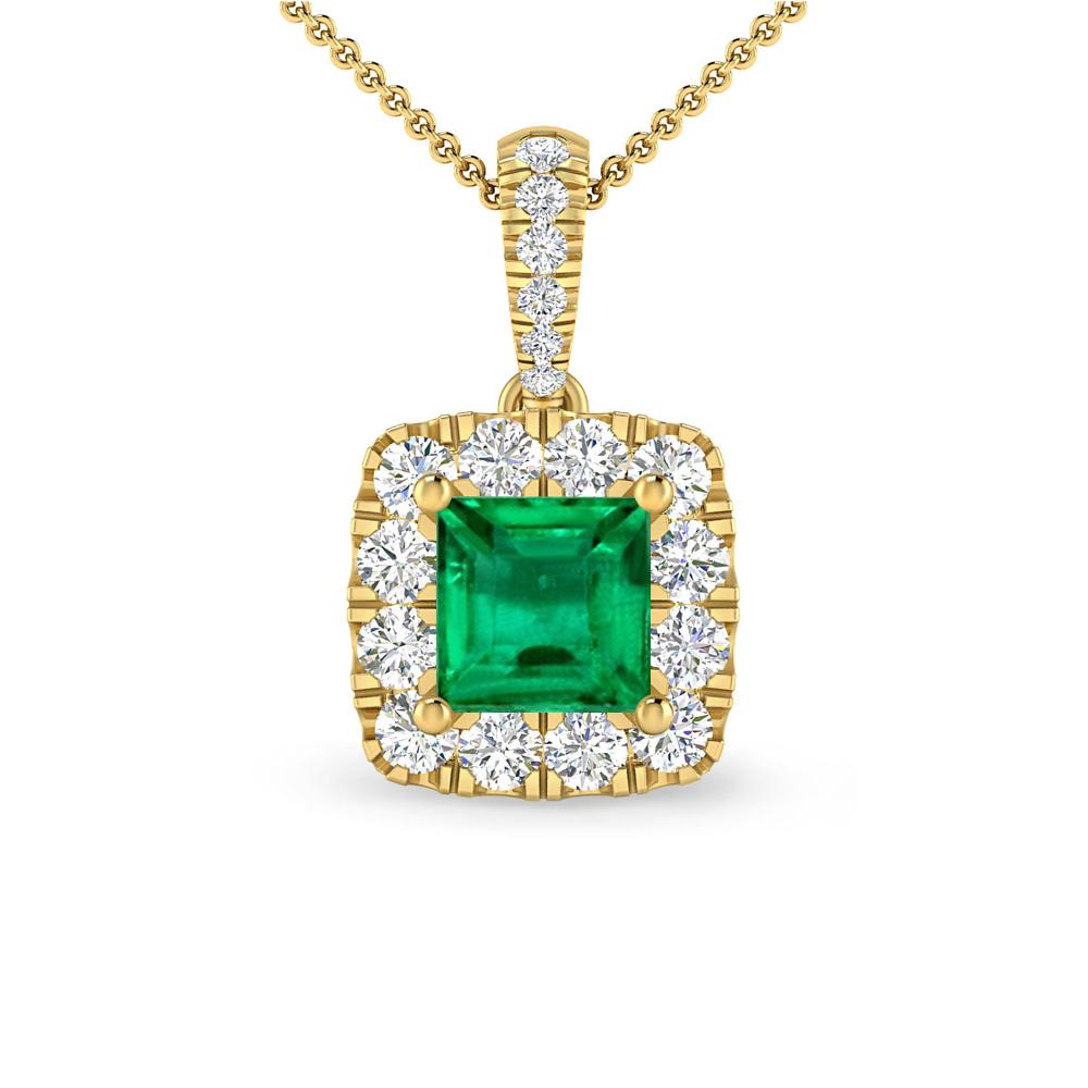 Yellow Gold - Emerald