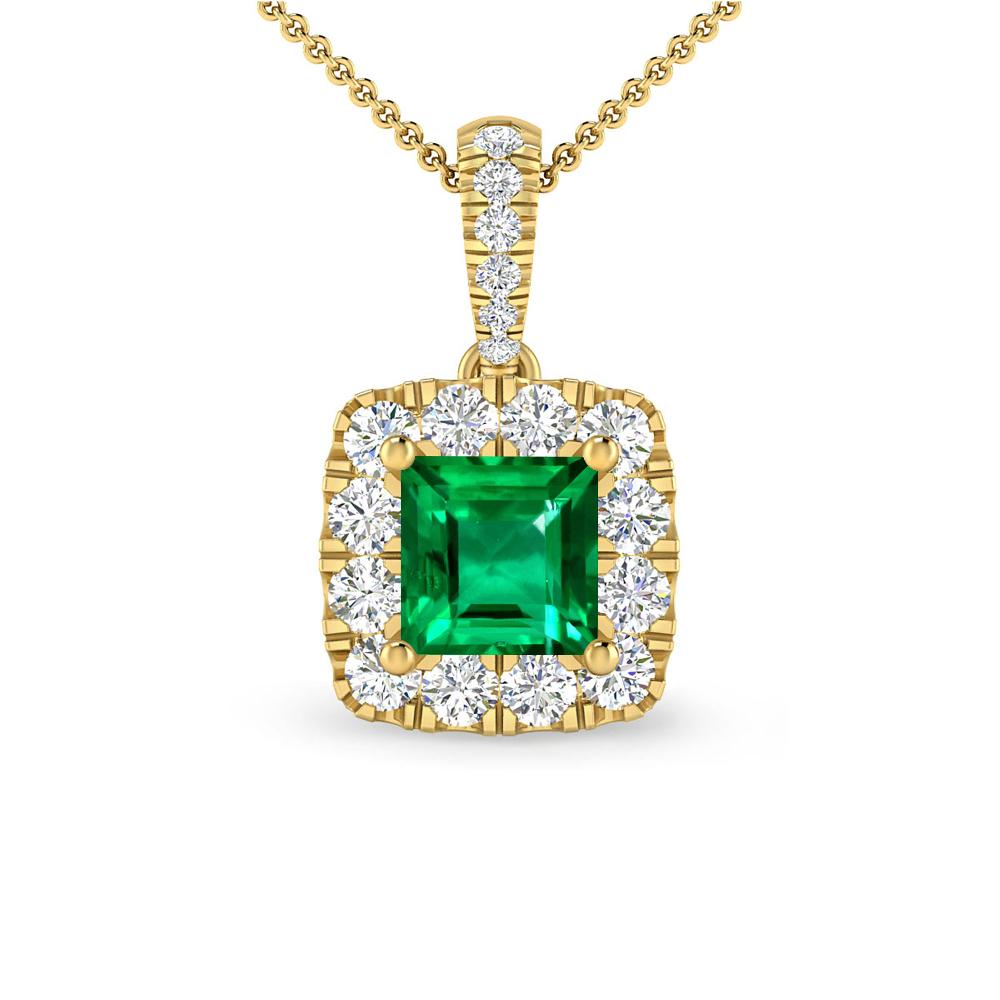 Yellow Gold - Emerald