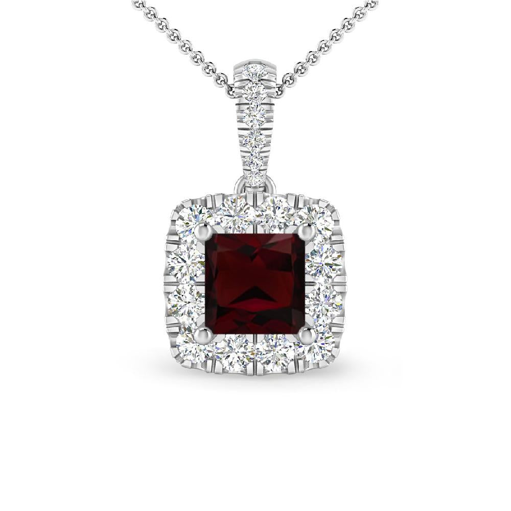 White Gold - Garnet