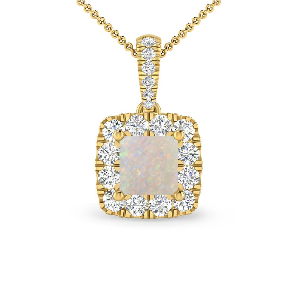 Yellow Gold - Opal