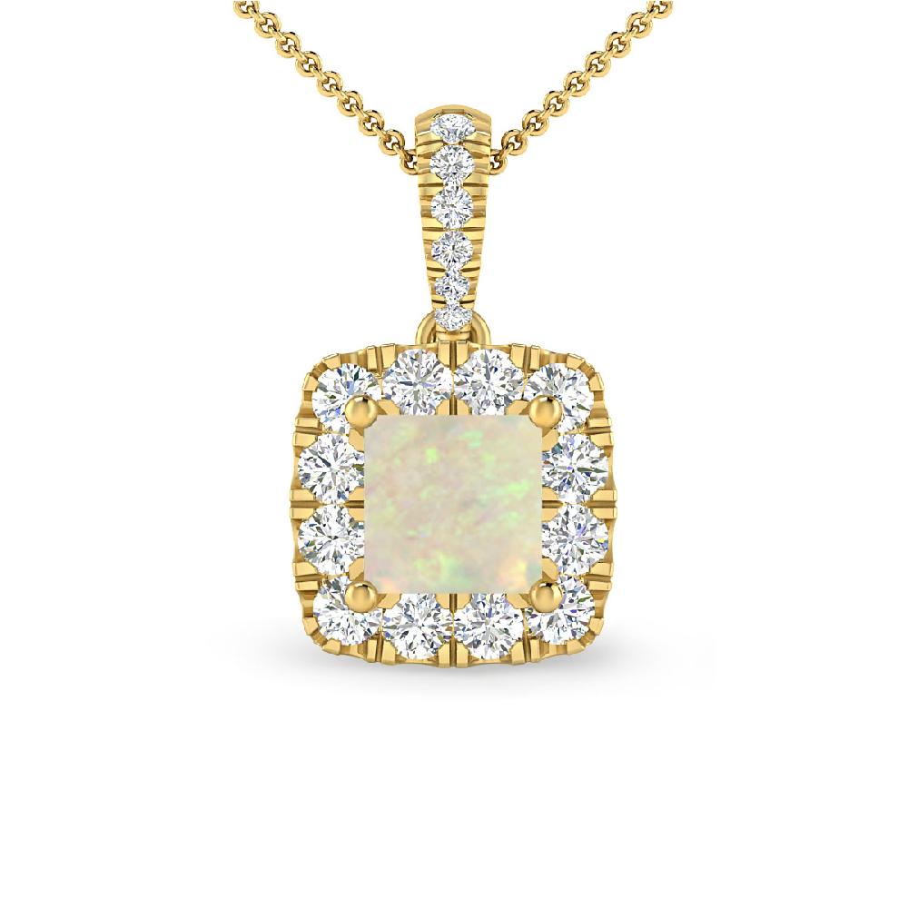 Yellow Gold - Opal