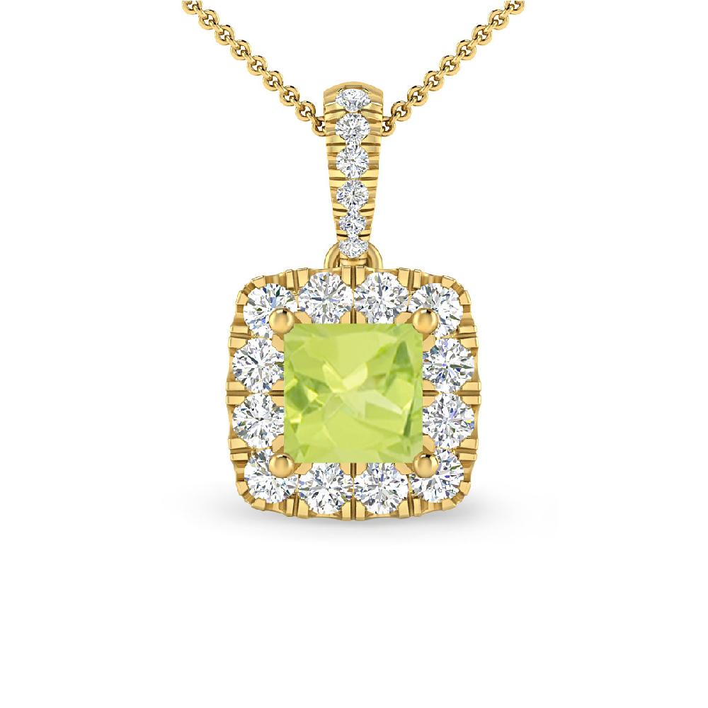 Yellow Gold - Peridot