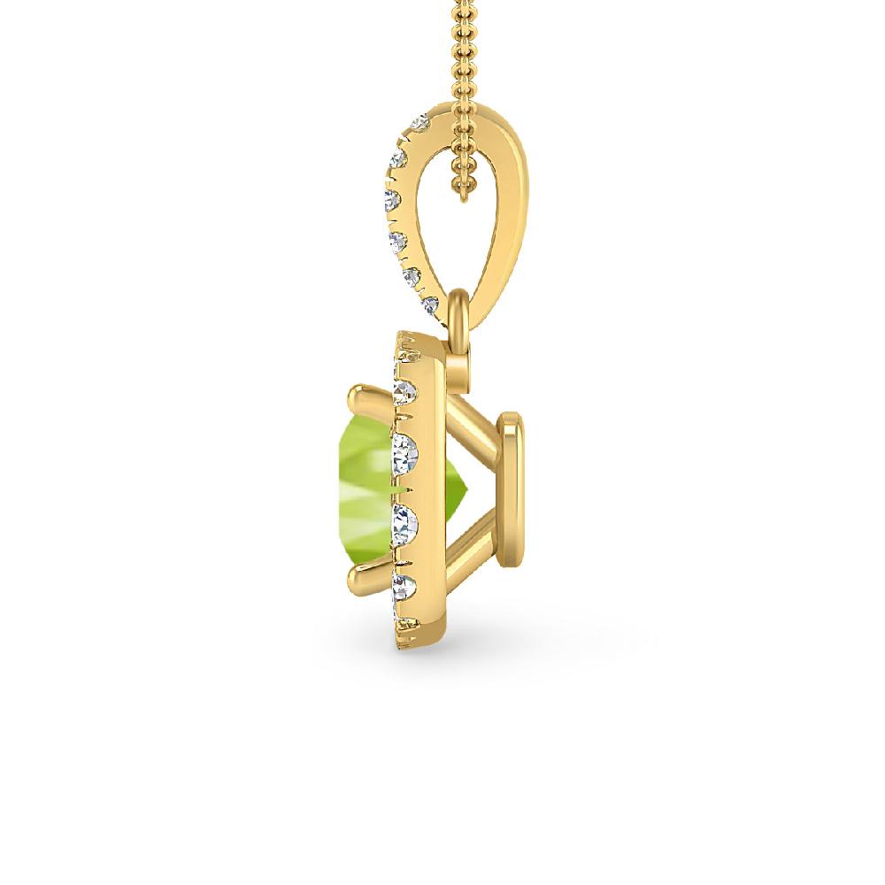 Yellow Gold - Peridot