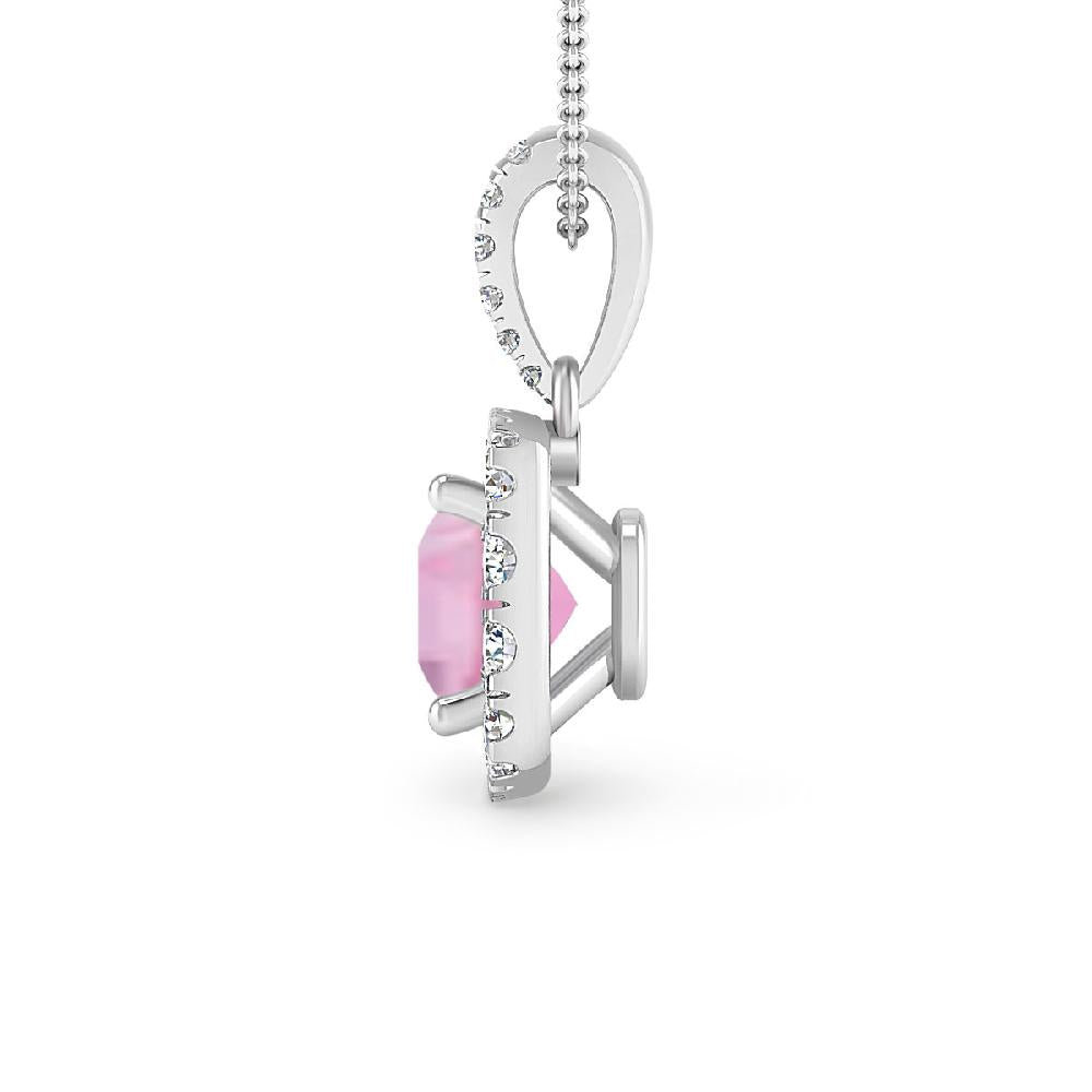 White Gold - Pink Tourmaline