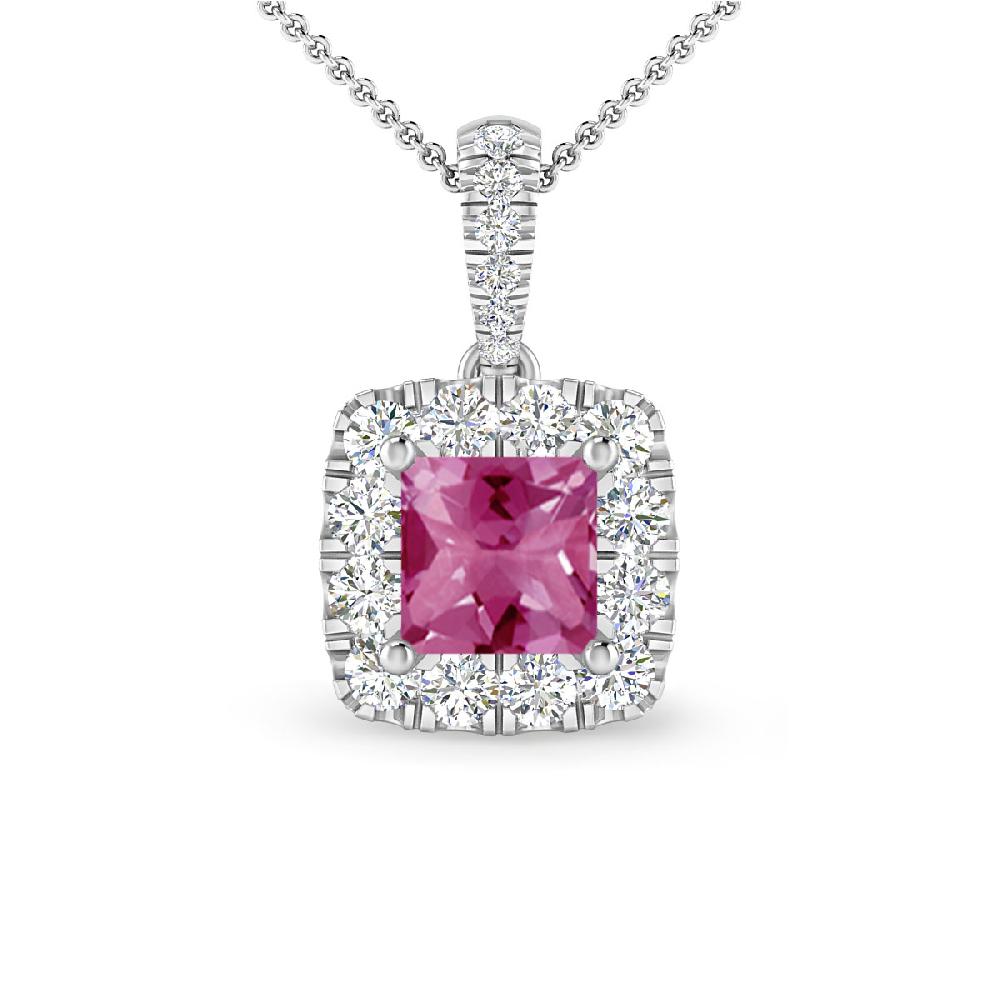 White Gold - Pink Tourmaline