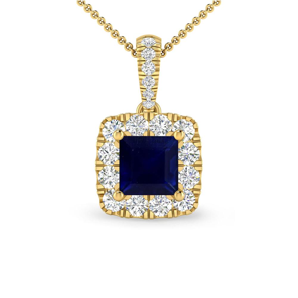 Yellow Gold - Sapphire