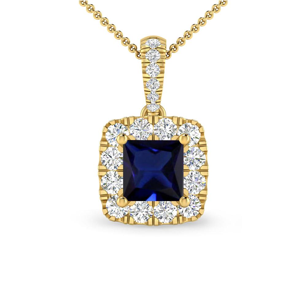 Yellow Gold - Sapphire