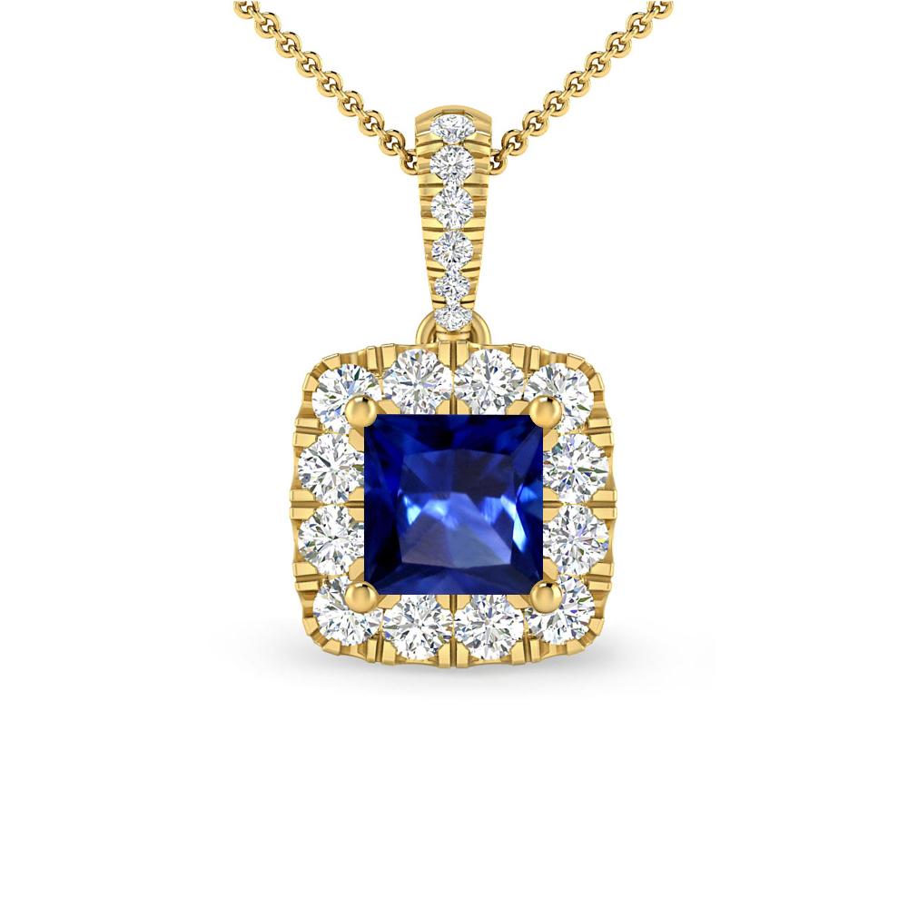 Yellow Gold - Sapphire