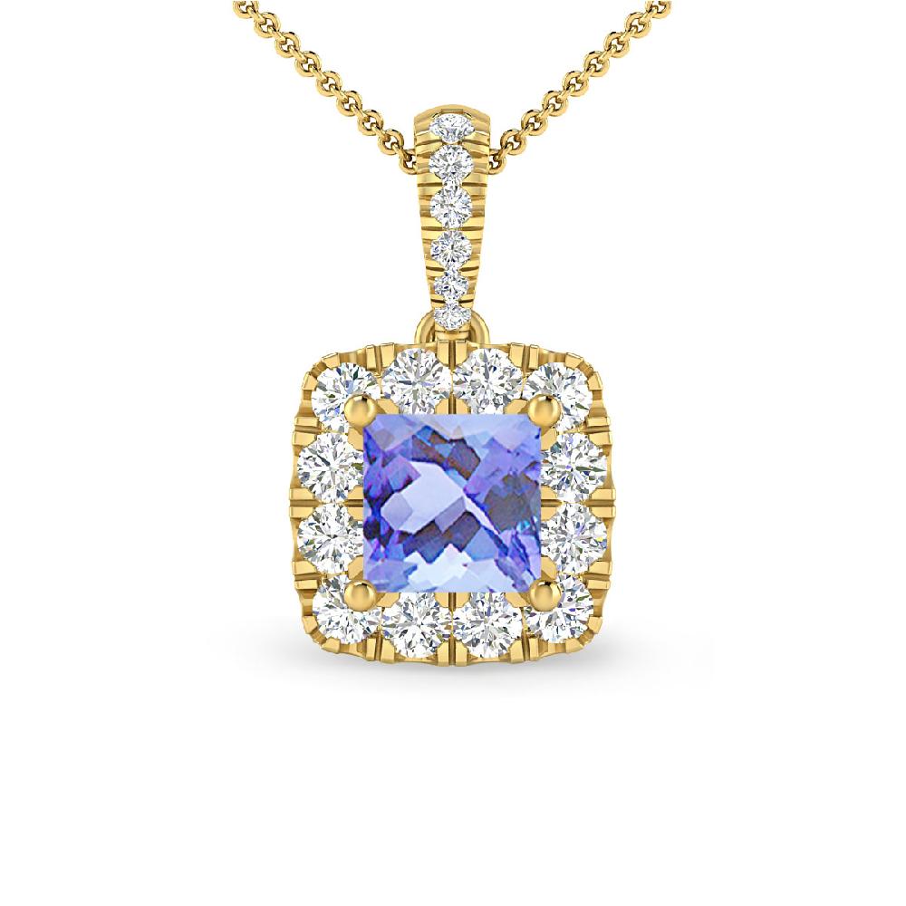 Yellow Gold - Tanzanite