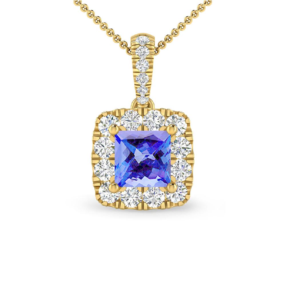 Yellow Gold - Tanzanite