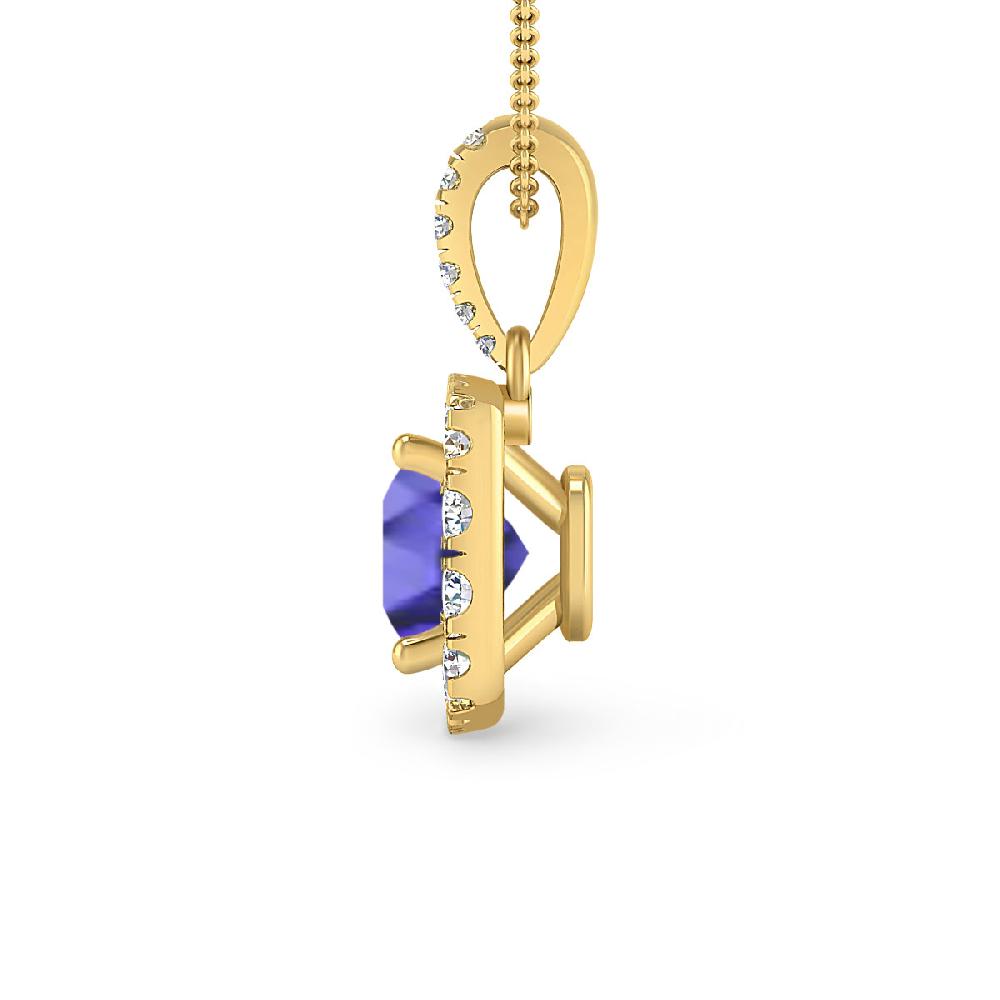 Yellow Gold - Tanzanite