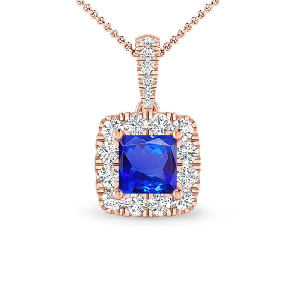 Rose Gold - Tanzanite