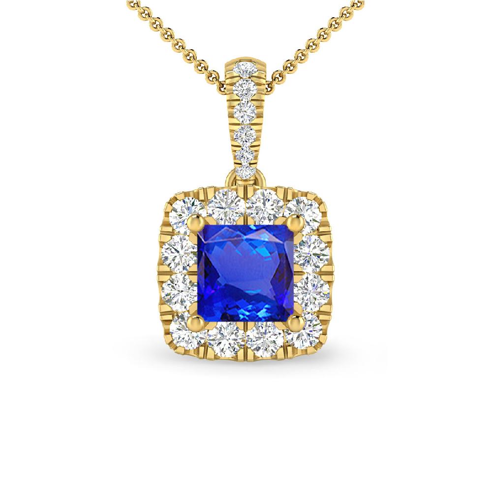 Yellow Gold - Tanzanite