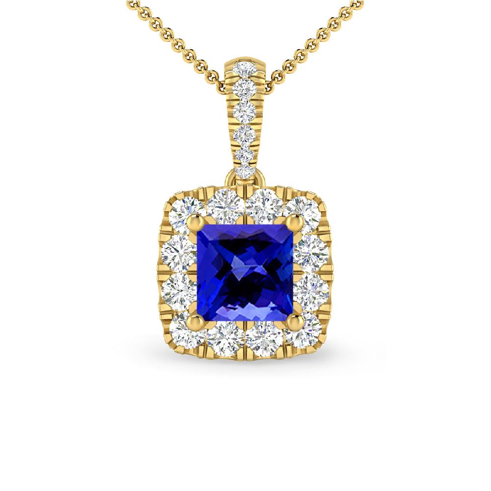 Yellow Gold - Tanzanite