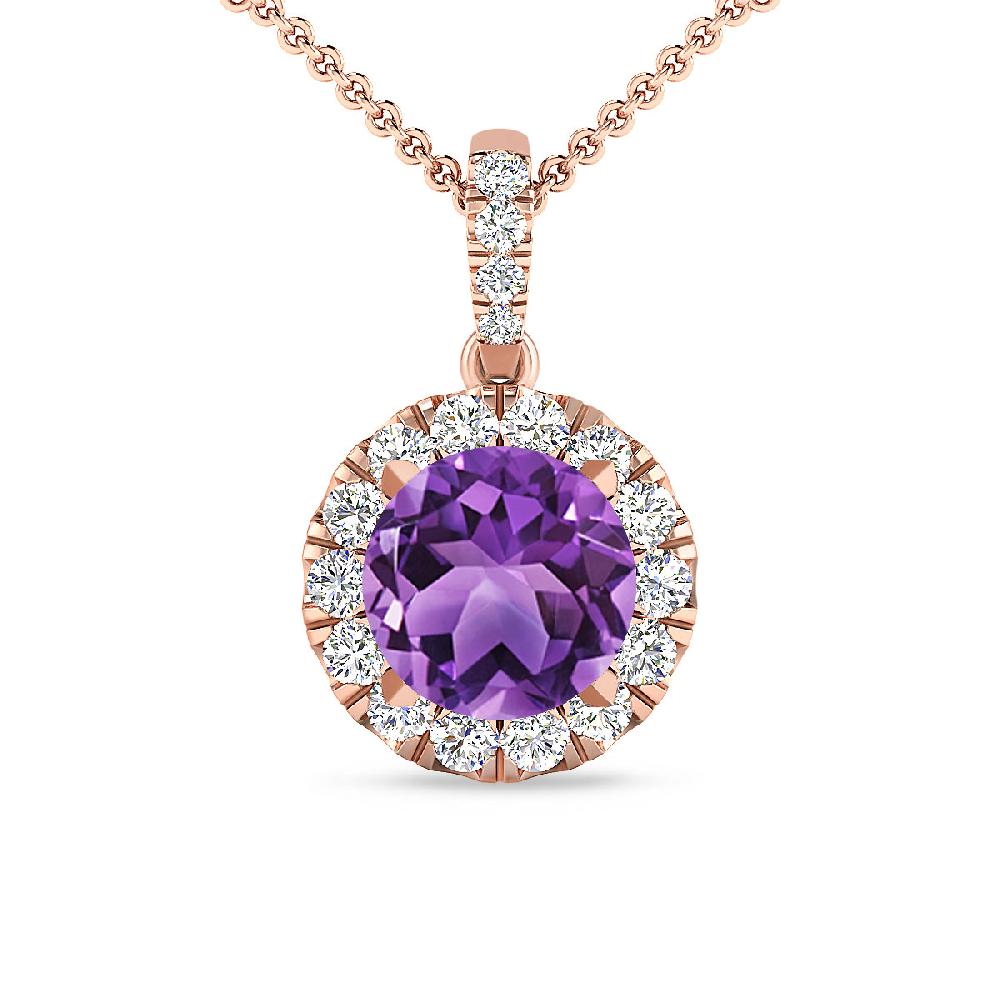 Rose Gold - Amethyst