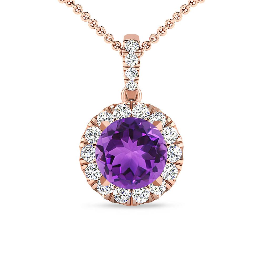 Rose Gold - Amethyst