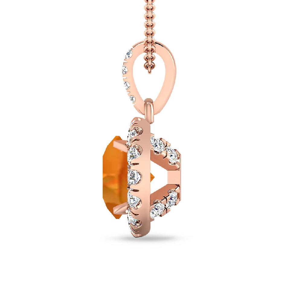 Rose Gold - Citrine