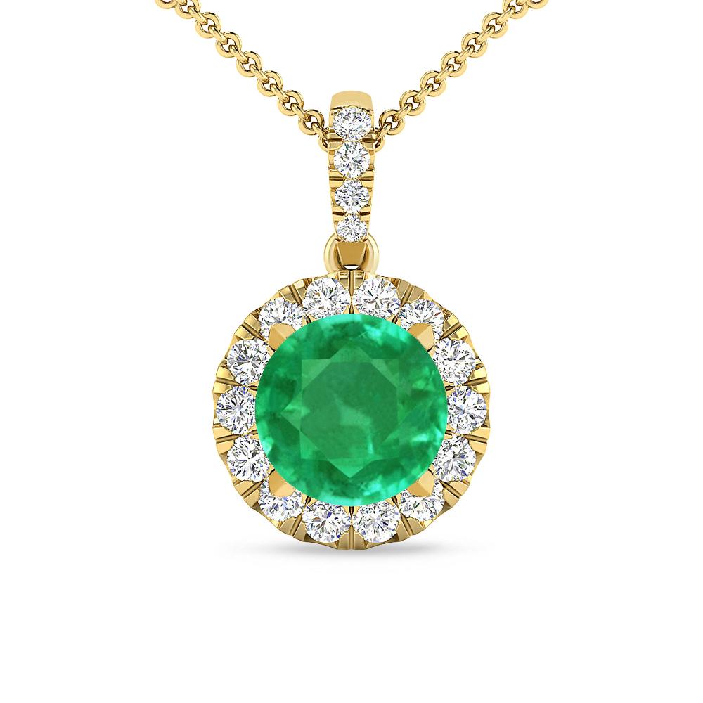 Yellow Gold - Emerald