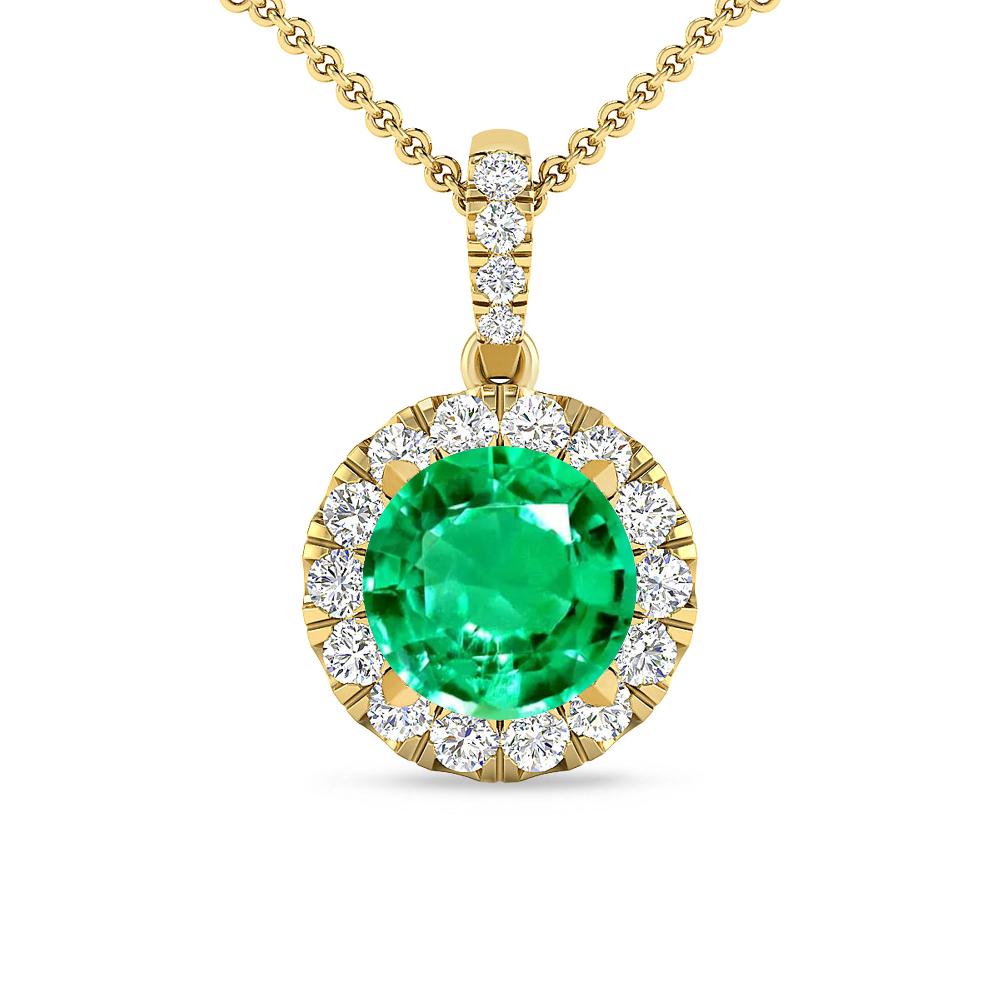 Yellow Gold - Emerald