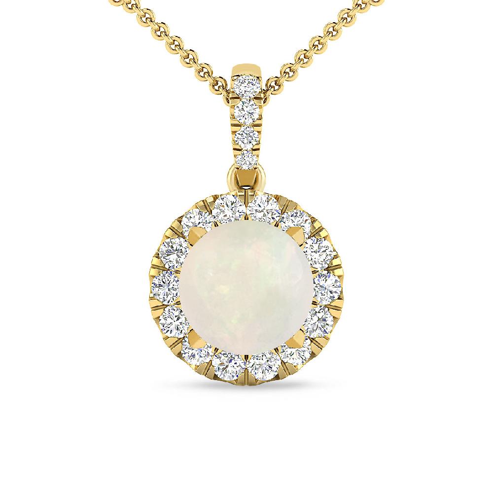 Yellow Gold - Opal